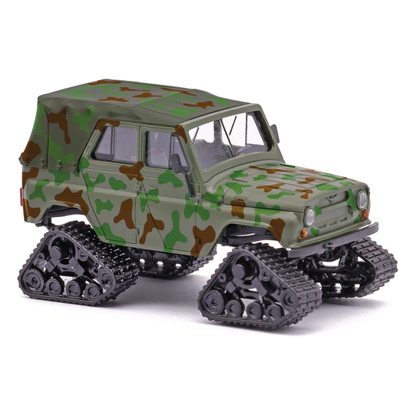 Busch 52122 H0 UAZ 469, mit Raupenantrieb