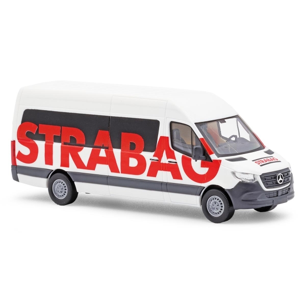 Busch 52632 H0 MB Sprinter langer Radstand Strabag