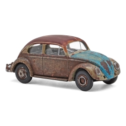 Busch 52915 H0 VW Käfer Brezelfenster, Scheunenfund