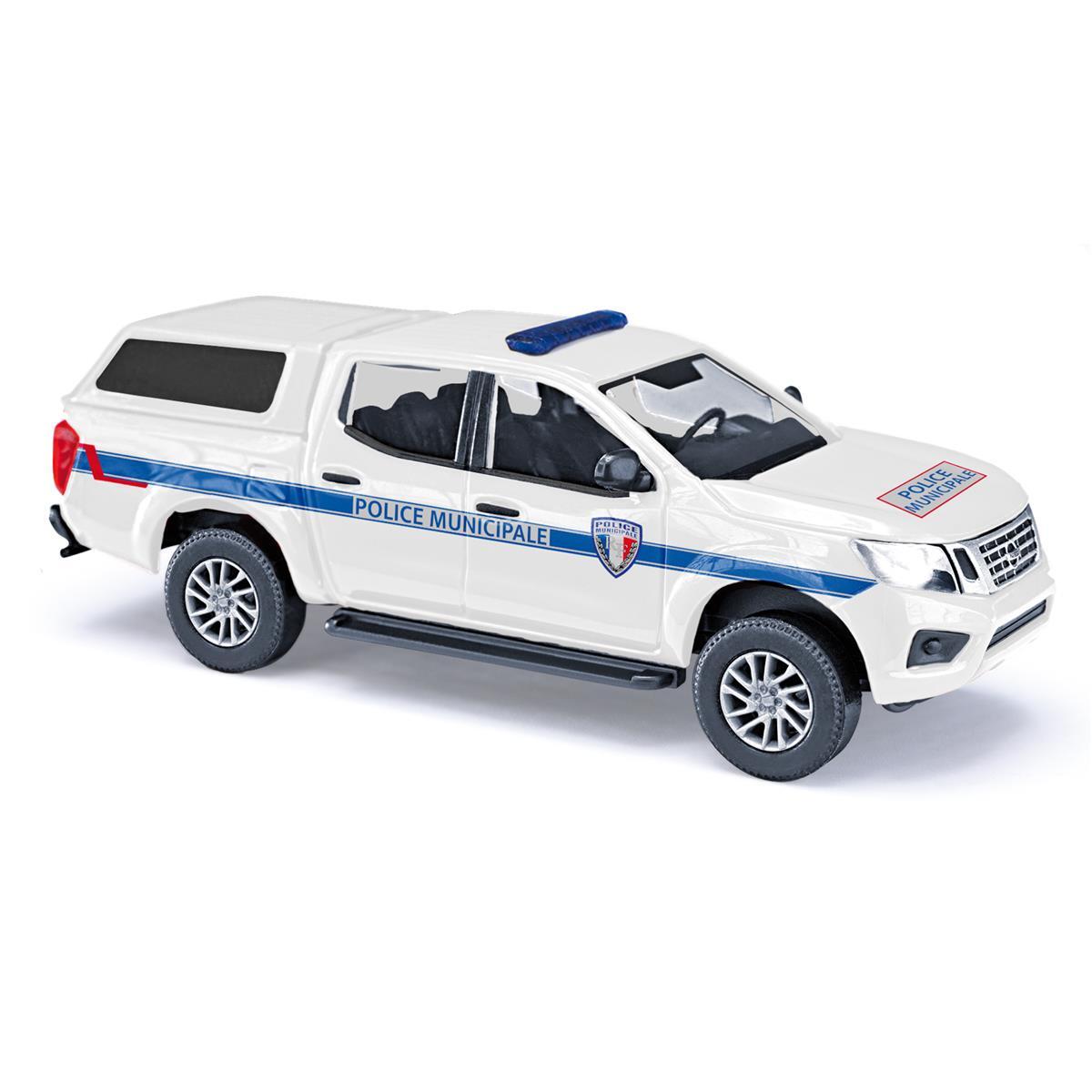 Busch 53729 H0 Nissan Navara/Hardtop Polizei Frankreich