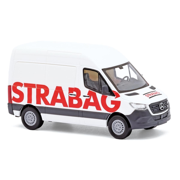 Busch 54007 H0 MB Sprinter kurz HD, Strabag