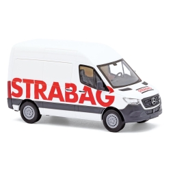 Busch 54007 H0 MB Sprinter kurz HD, Strabag
