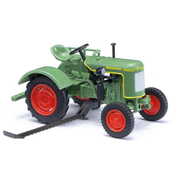 Busch 54153 H0 Fendt F 15 Dieselross mit Mähbalken