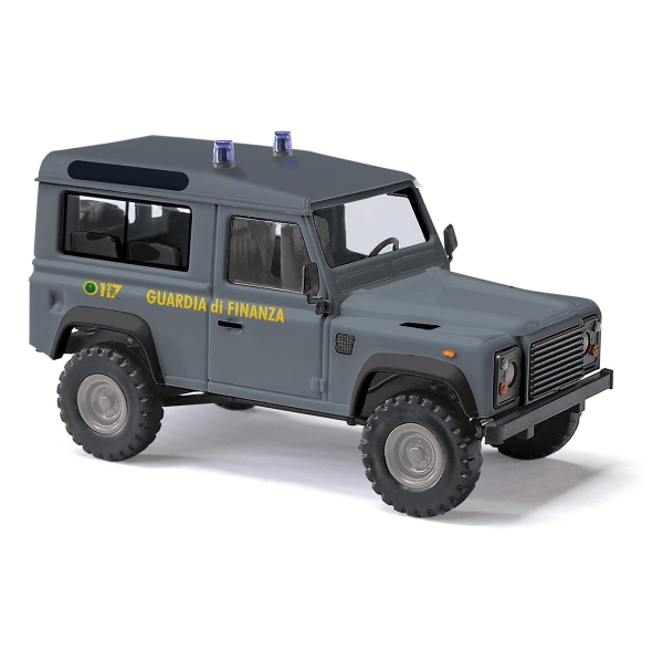 Busch 54314 H0 Land Rover Defender 90 Guardia di Finanza Bj. 1983