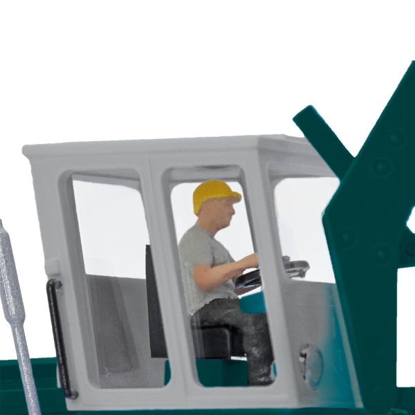 Busch 54405 H0 TIH 445 Schlepper, Fahrer und Betonrohr