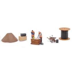 Busch 79876 H0 Action Set: Baubesprechung