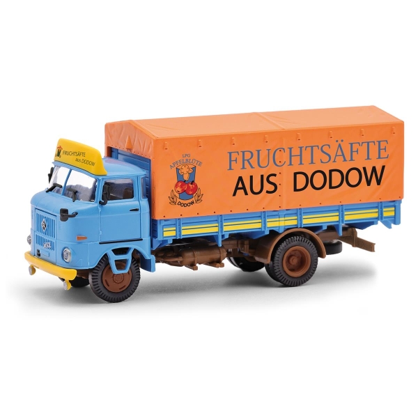 Busch 95303 H0 ESPEWE: IFA W50L Sp, Fruchtsäfte Dodow Bj.1985