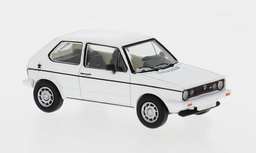 Brekina PCX871177 VW Golf I GTI, weiss, 1980