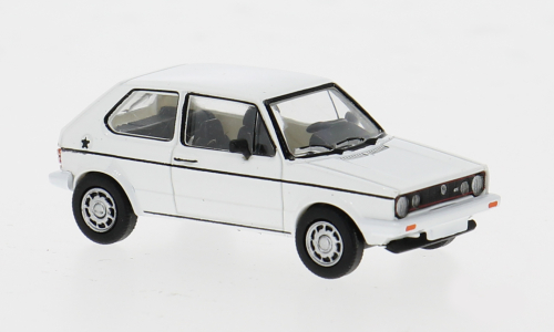Brekina PCX871177 VW Golf I GTI, weiss, 1980