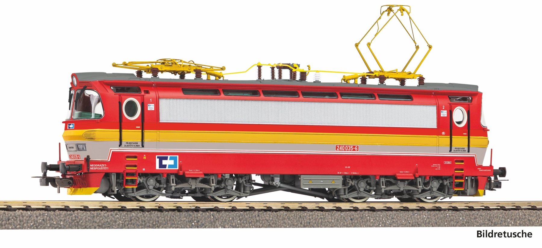 Piko 21744 H0 Elektrolokomotive Rh 240 CD Cargo Epoche VI - Sound Version