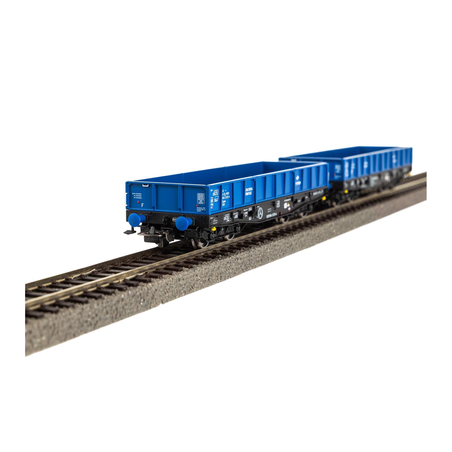 Piko 28313 H0 2er Set Güterwagen 401Zb PKP Epoche VI