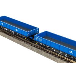 Piko 28313 H0 2er Set Güterwagen 401Zb PKP Epoche VI