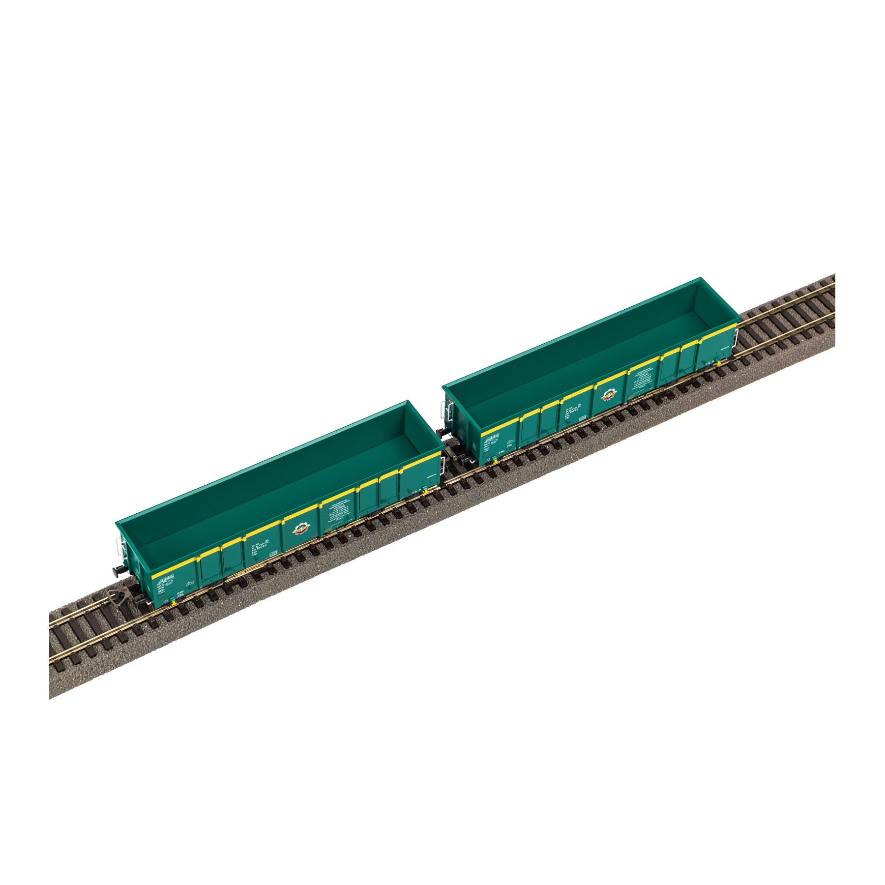 Piko 28314 H0 2er Set Güterwagen PKP Epoche V