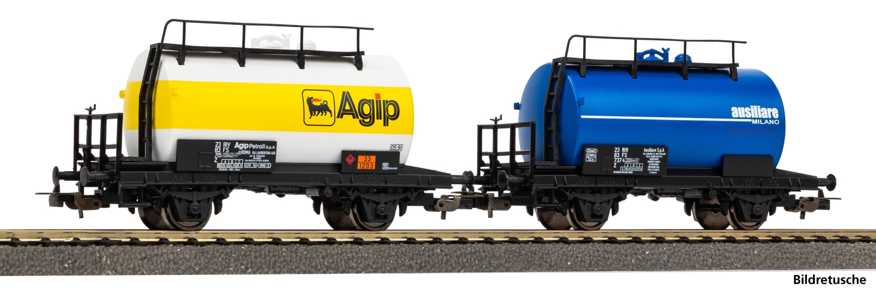 Piko 28330 H0 2er Set Kesselwagen FS Epoche IV