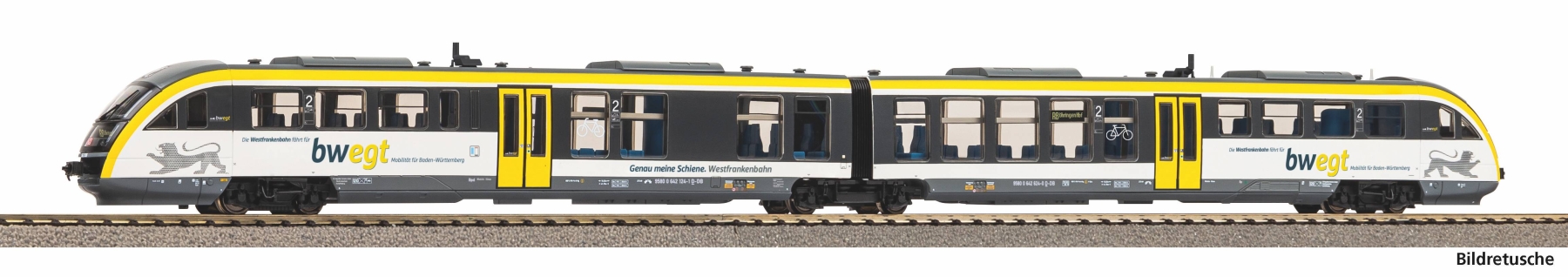 Piko 52981 H0 Dieseltriebwagen "Desiro" bwegt DB AG Epoche VI - AC - Sound Version
