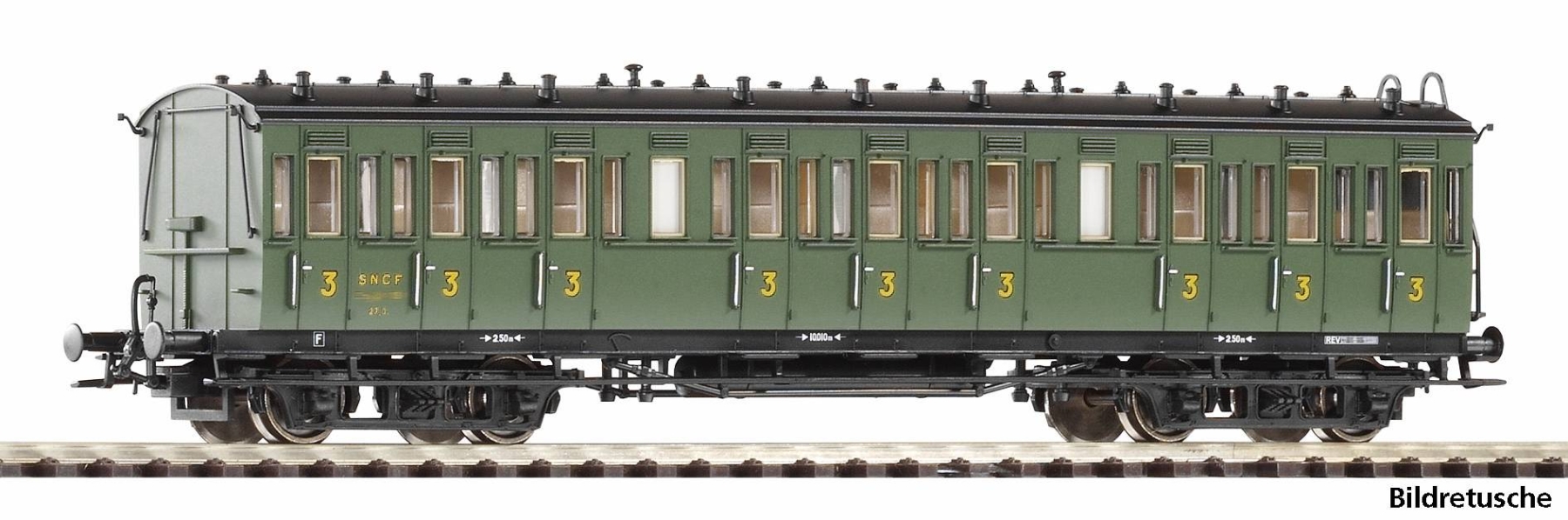 Piko 53329 H0 Abteilwagen 3. Klasse SNCF Epoche III