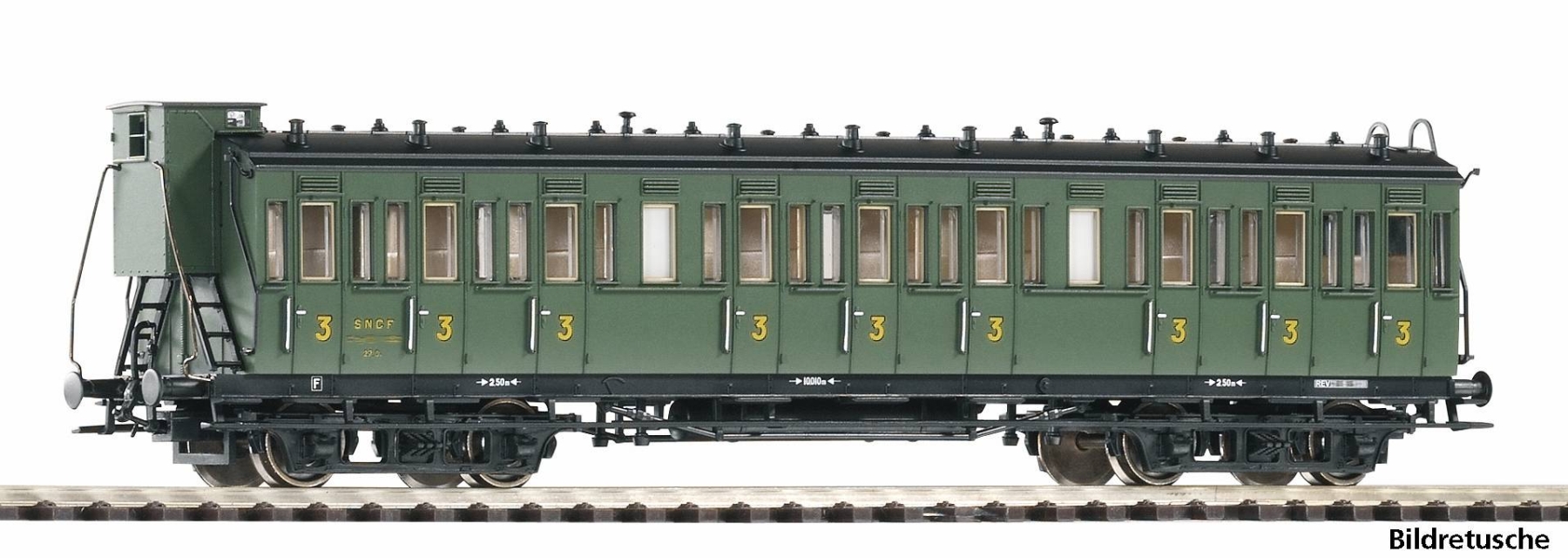 Piko 53337 H0 Abteilwagen 3. Klasse SNCF Epoche III