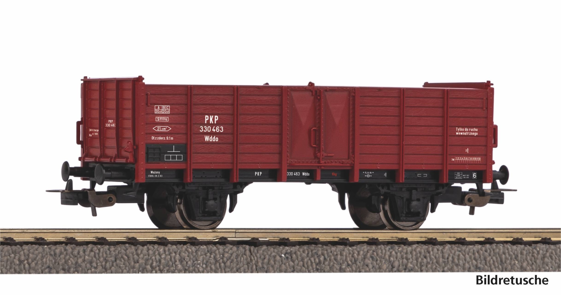 Piko 54304 H0 Offener Güterwagen PKP Epoche III