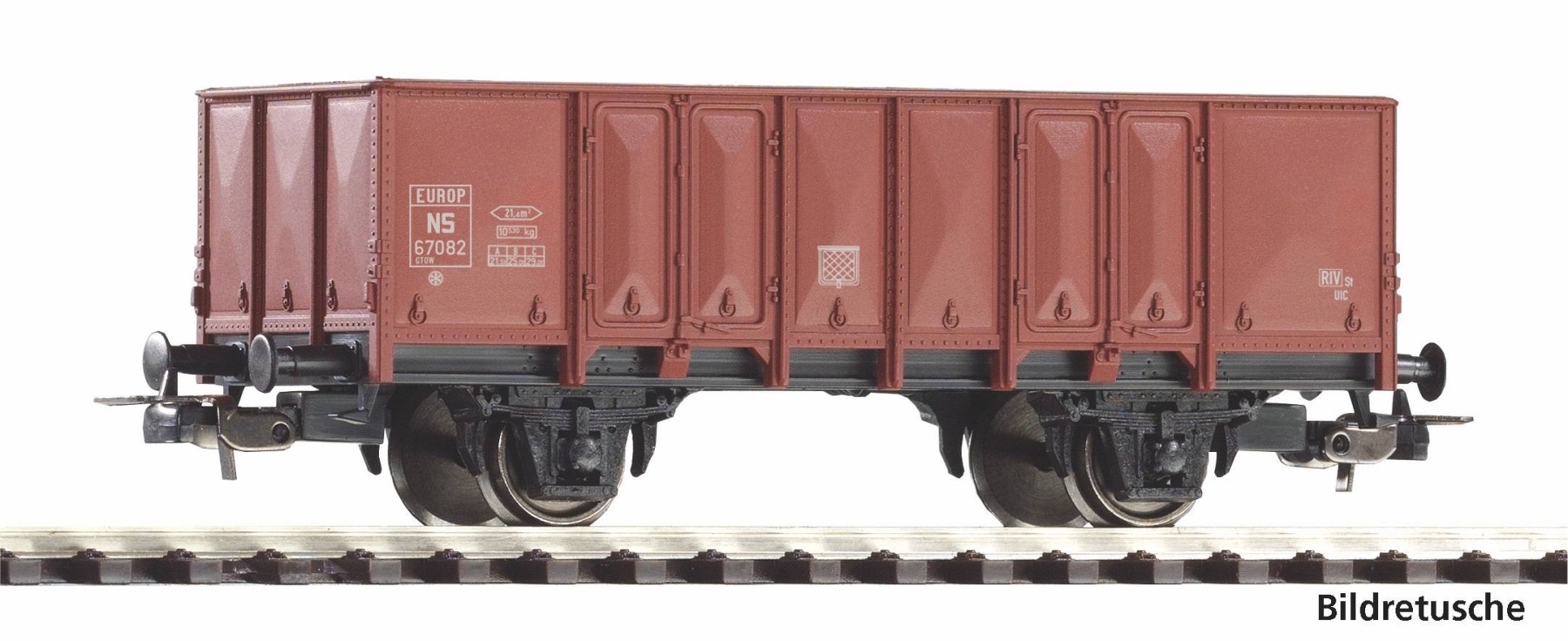 Piko 54345 H0 Hochbordwagen Typ GTOW 67082 NS Epoche III