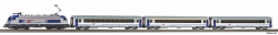 Piko 57116 H0 Start-Set mit Bettung Elektrolokomotive...
