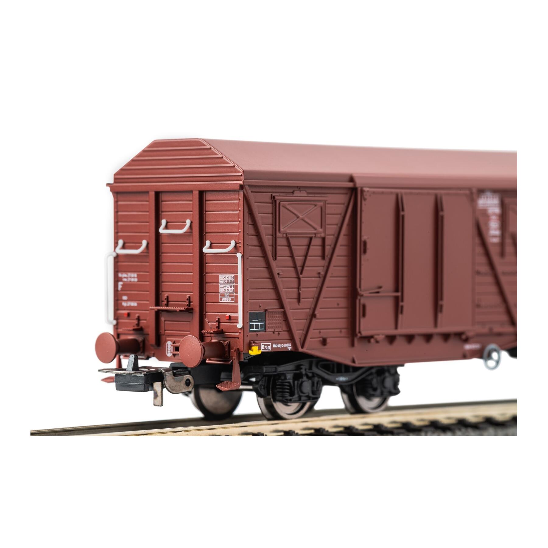 Piko 58474 H0 Großraumgüterwagen 401Ka PKP Epoche V