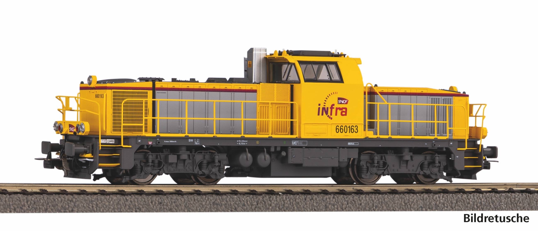 Piko 96493 H0 Dieselokomotive BB 60000 SNCF Epoche VI - Sound Version