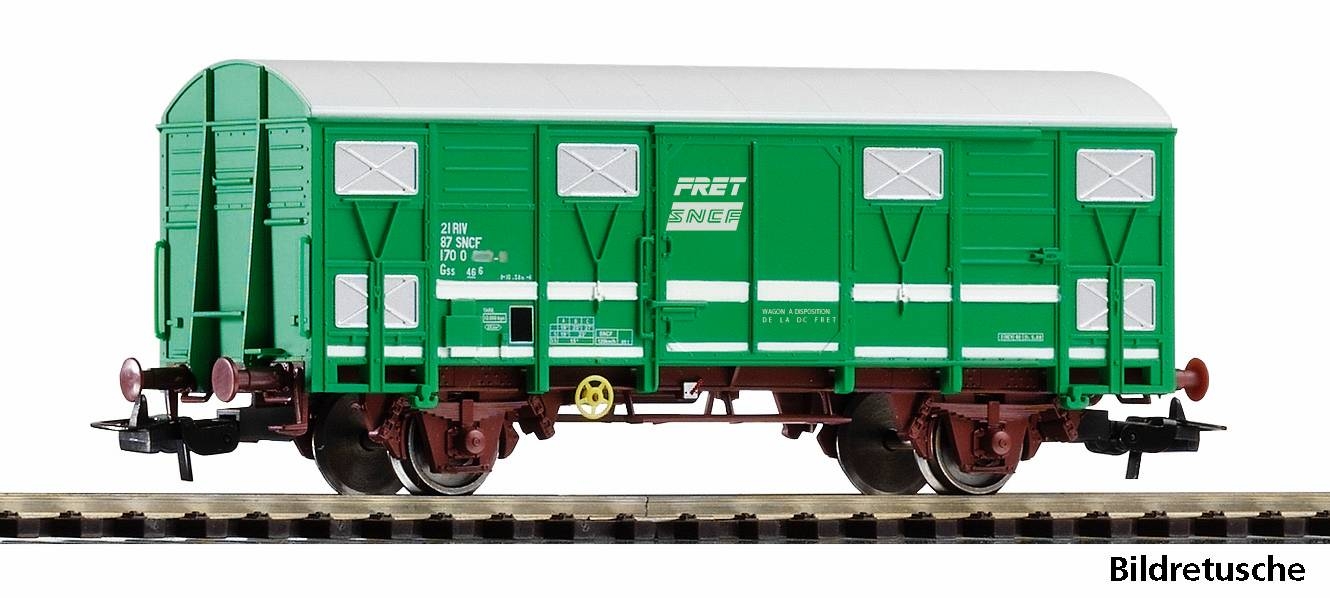 Piko 96637 H0 Gedeckter Güterwagen G40 FRET SNCF Epoche V