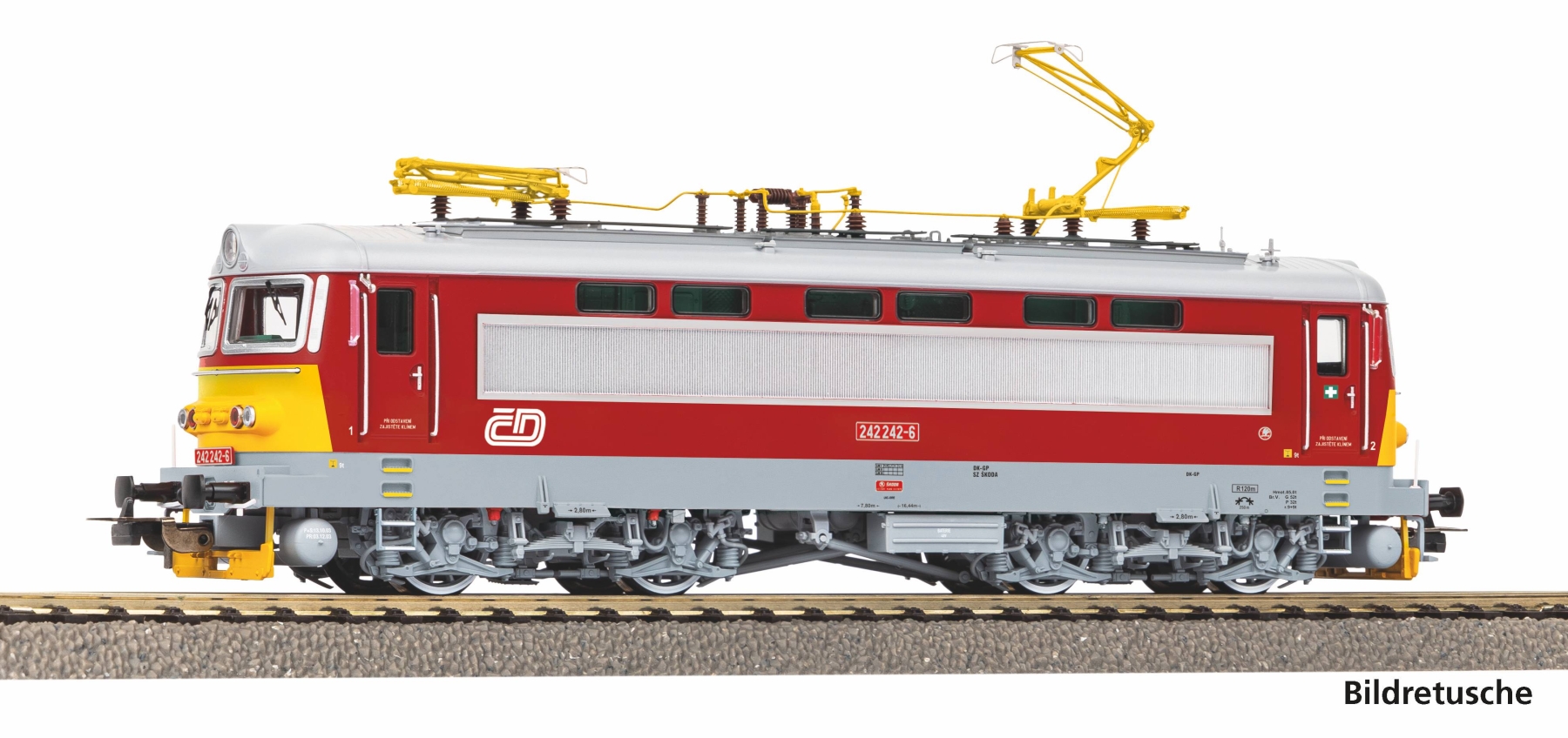 Piko 97414 H0 Elektrolokomotive Rh 242 CD Epoche V - Sound Version