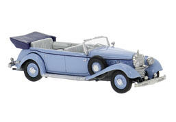 Brekina 21057 H0 Mercedes-Benz 770K offen, hellblau