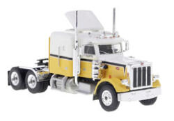 Brekina 85717 H0 Peterbilt 359 Zugmaschine weiß/gelb