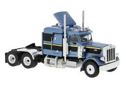 Brekina 85718 H0 Peterbilt 359 Zugmaschine blau/schwarz