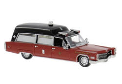 Brekina 19780 H0 Cadillac Meteor Ambulance der Chicago Fire