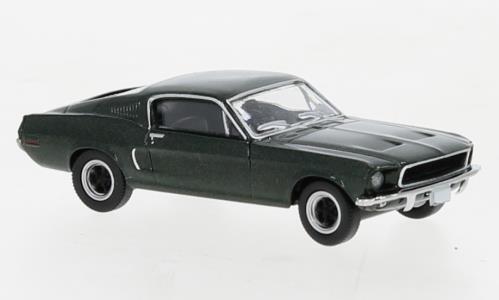 Brekina 19600 H0 Ford Mustang Fastback, dunkelgrün met.