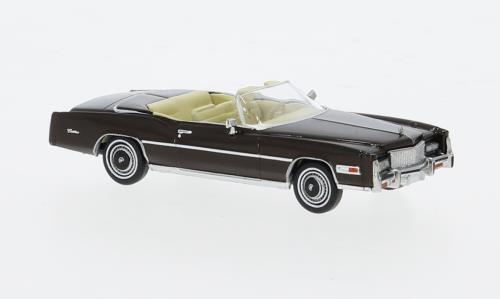 Brekina 19757 H0 Cadillac Eldorado Convertible, braun
