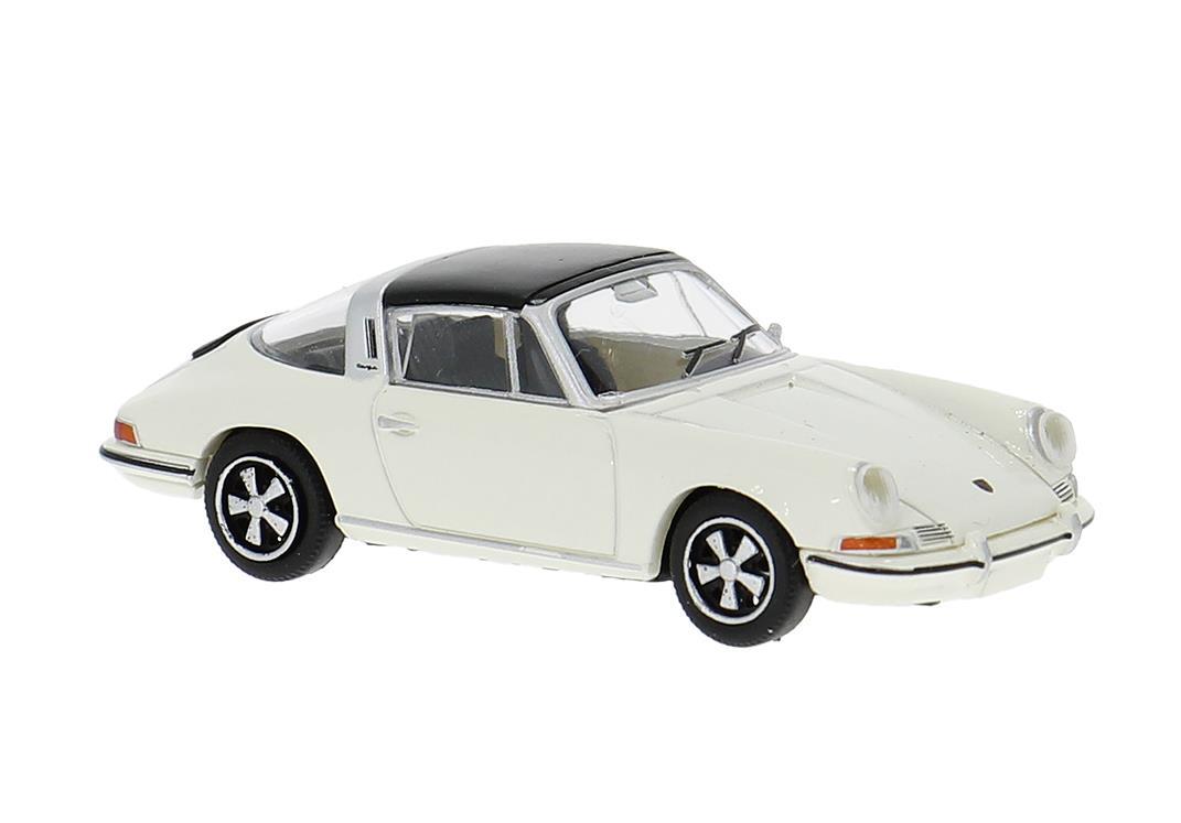 Brekina 16271 H0 Porsche 911 targa, weiß