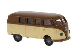 Brekina 31033 H0 VW T1a Kombi, braun/beige -Economy-
