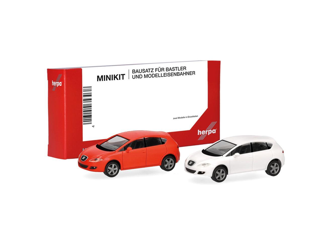 Herpa 013970-002  MiKi Seat Leon, 2 Stück