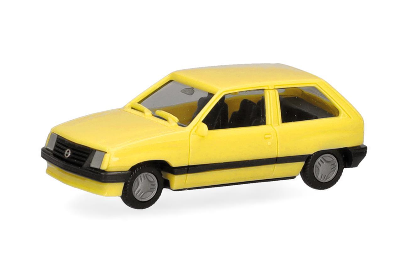Herpa 029032  Opel Corsa A 2-trg Jamaicagelb