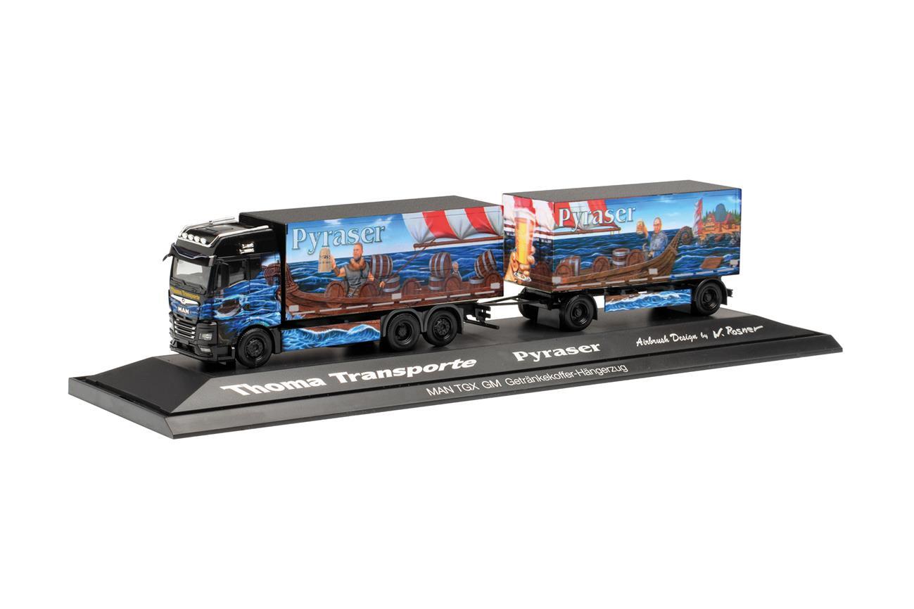 Herpa 122337  MAN TGX GX Getränkekoffer-Hgz