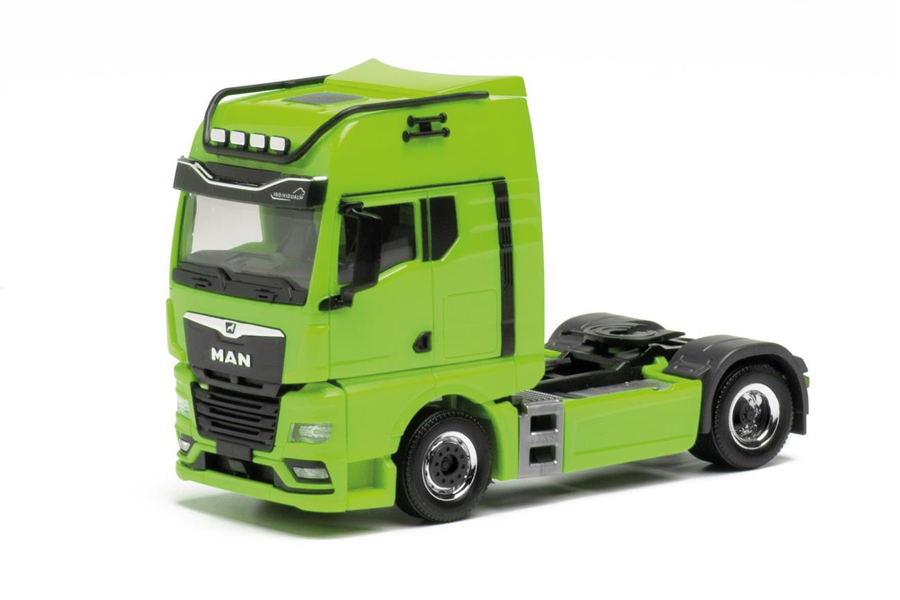 Herpa 313711-004  MAN TGX GX individ.ZGM, grün