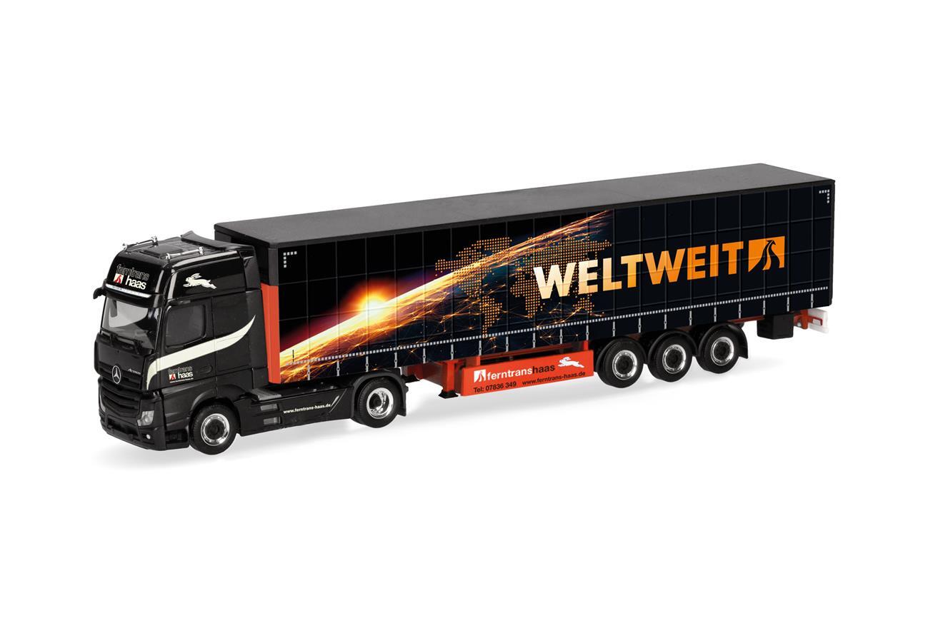 Herpa 320023  MB Actros 18 L GaPl-Sz Haas