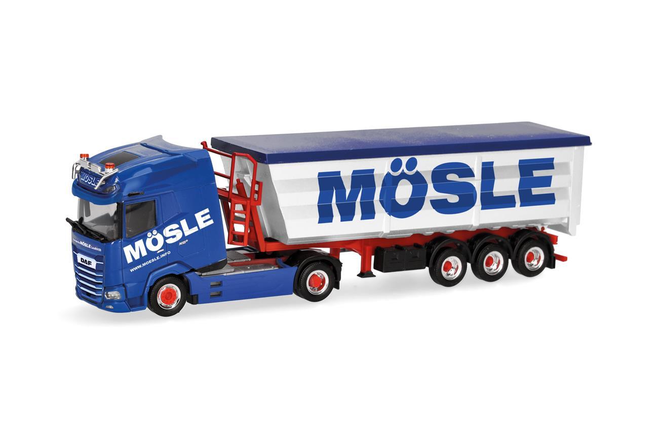 Herpa 320153  DAF XG+ Stahlmulden-Sz Mösle