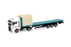Herpa 320252  MAN TGX GM Flachb.-Sz Circus K