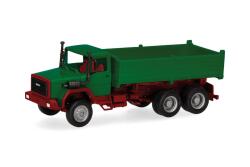 Herpa 320276  Iveco Hauber Kipp-LKW, grün