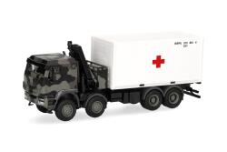 Herpa 747288  Iveco Trakker 8x8 Ladekr./Cont