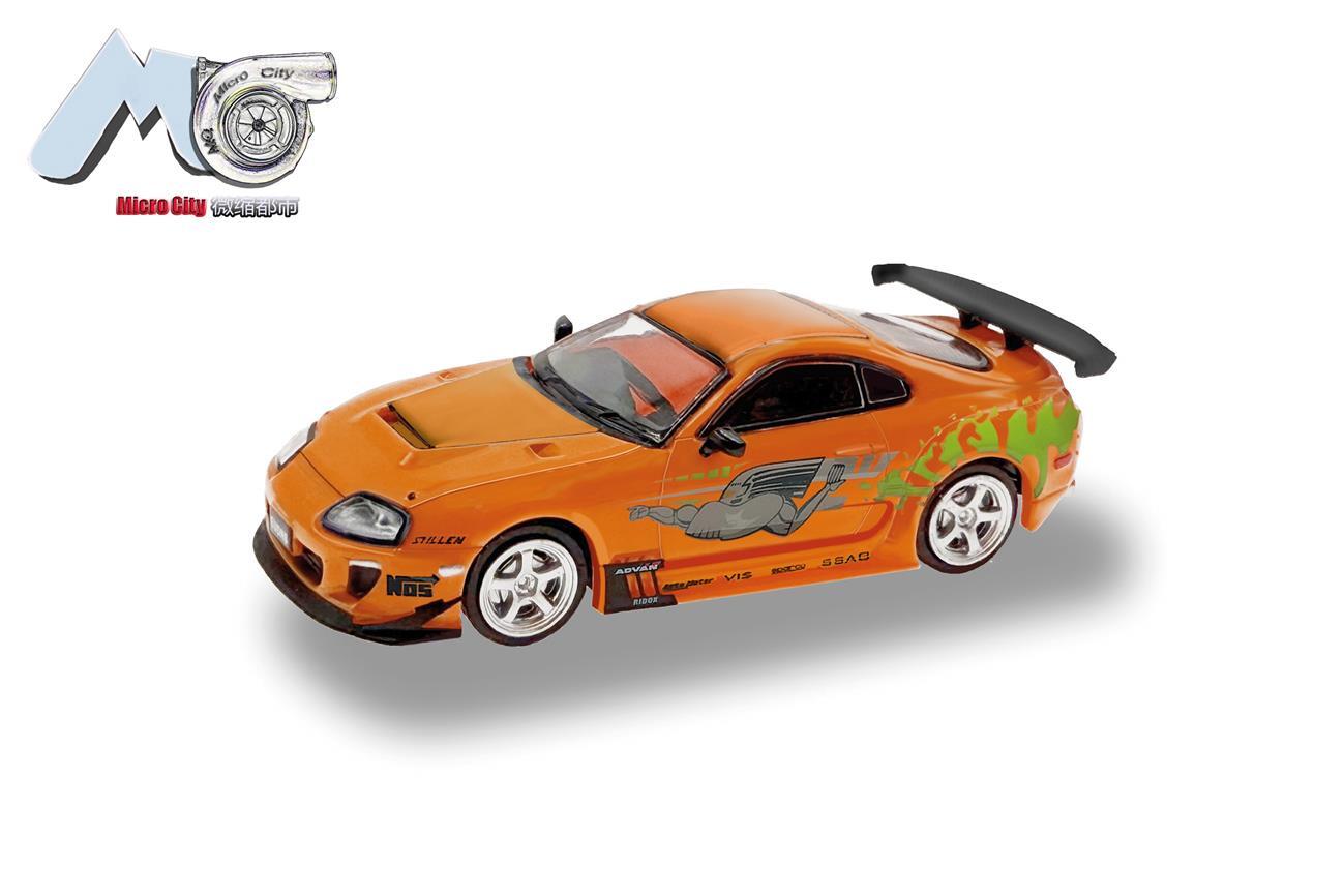 Herpa 87MC000018  Toyota Supra, orange FnF