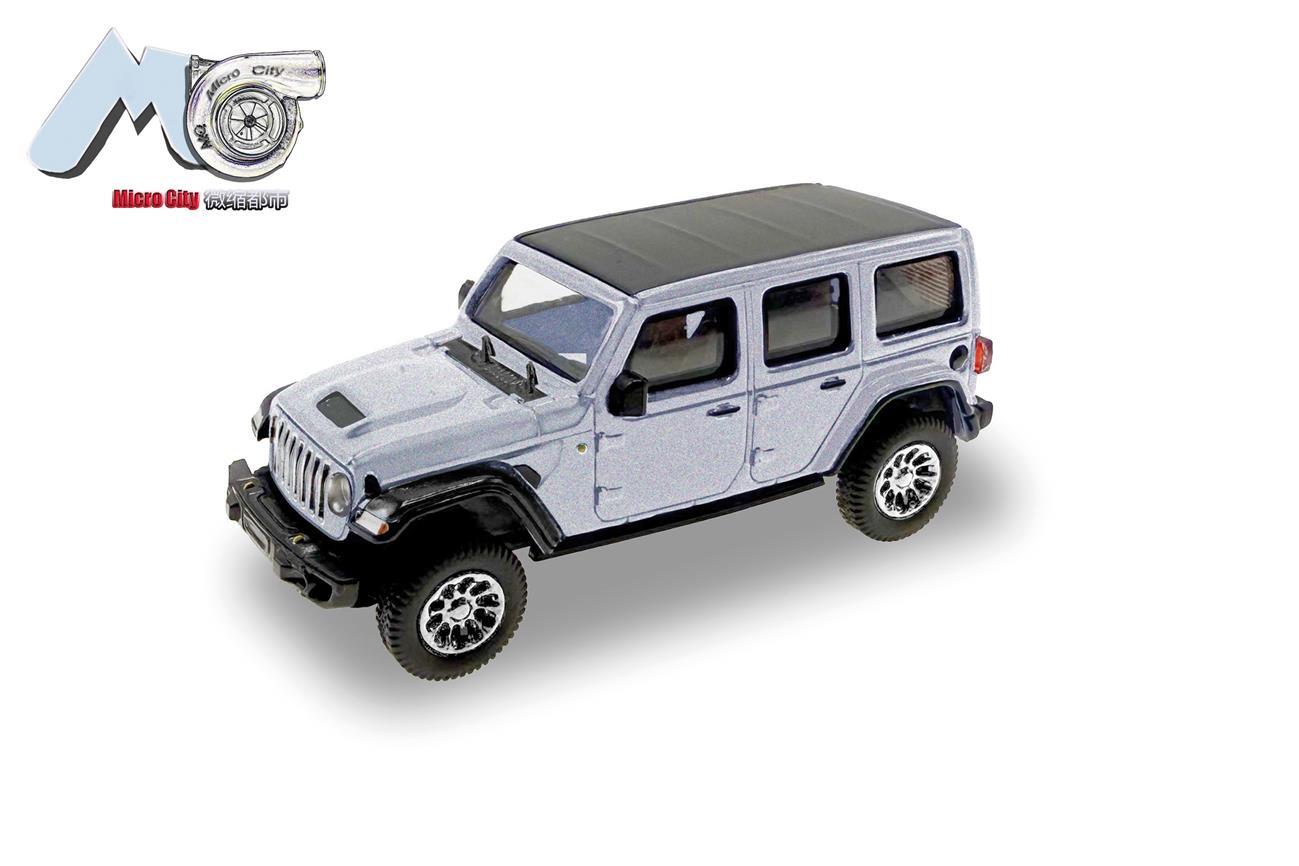 Herpa 87MC000027  Jeep Wrangler, silber (ab 2017