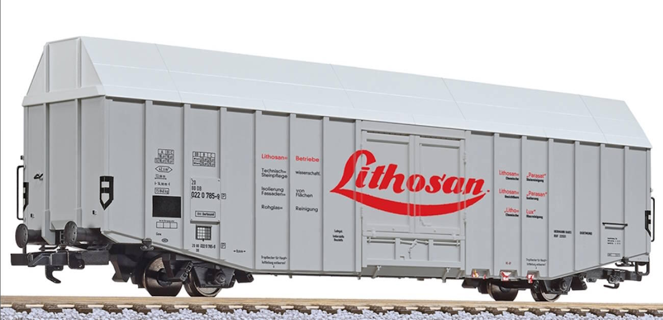 Liliput L235809 Großräumiger Güterwagen „Lithosan“ eingestellt bei der DB