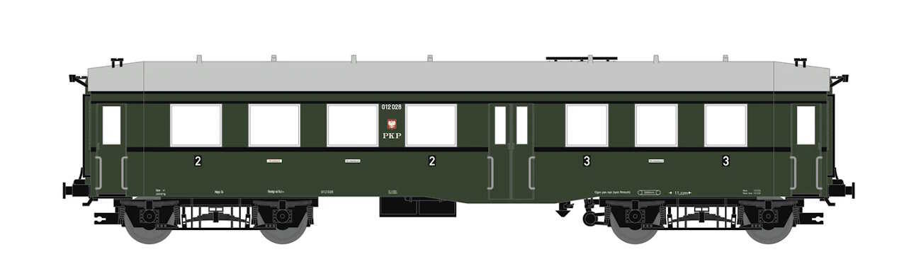 Saxonia 120056 TT Reisezugwagen "Altenberg" BCix 2./3. Klasse PKP