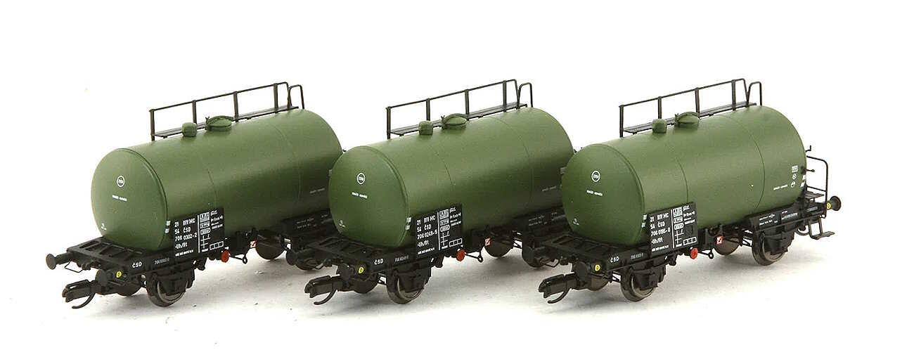 Saxonia 120079 TT 3er Set Kesselwagen  Deutz, CSD